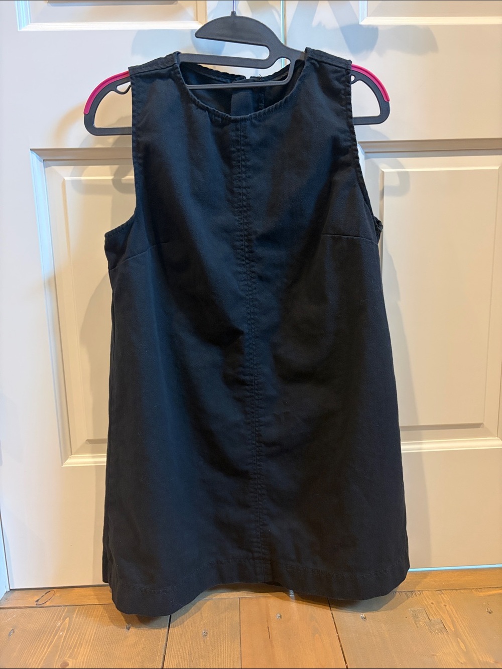 Sleeveless Denim Mini Dress